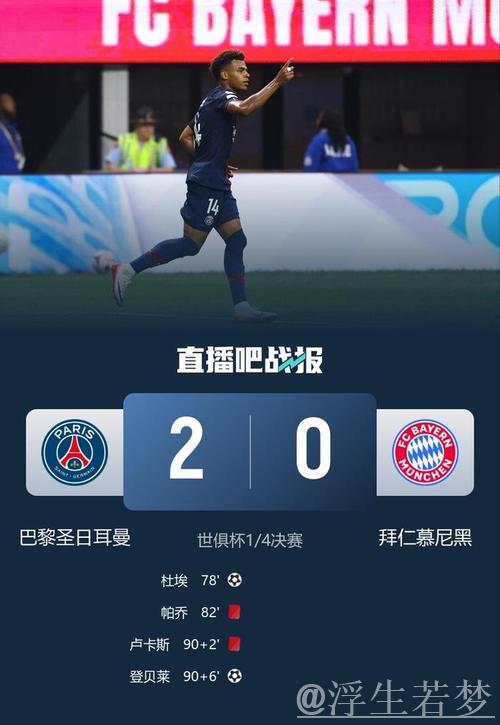 巴黎挺进世俱杯16强,2-0完胜创历史首秀! 巴黎挺进世俱杯16强,2-0完胜创历史首秀!